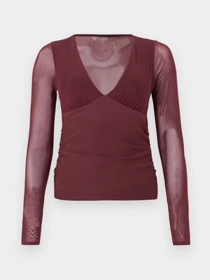 Obrázek produktu Top s dlouhým rukávem Abercrombie & Fitch bordeaux