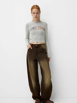 Obrázek produktu Top s dlouhým rukávem Bershka