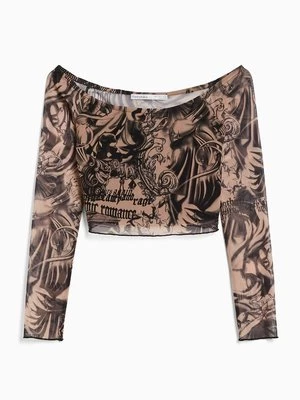 Obrázek produktu Top s dlouhým rukávem Bershka