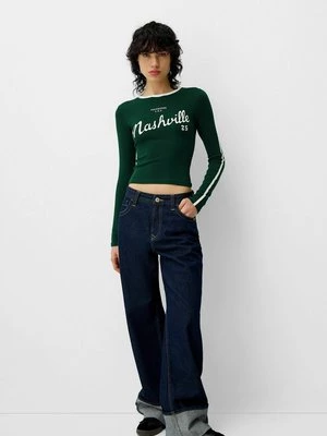 Obrázek produktu Top s dlouhým rukávem Bershka