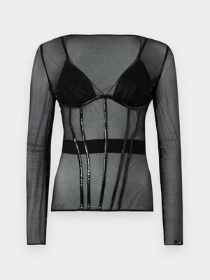 Obrázek produktu Top s dlouhým rukávem Elisabetta Franchi černá