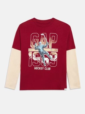 Obrázek produktu Top s dlouhým rukávem GAP červená
