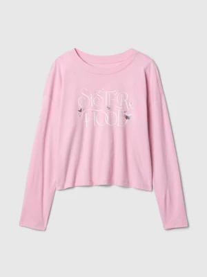Obrázek produktu Top s dlouhým rukávem GAP růžová