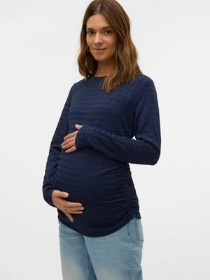 Obrázek produktu Top s dlouhým rukávem Mamalicious tmavě modrá