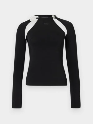 Obrázek produktu Top s dlouhým rukávem Off White černá