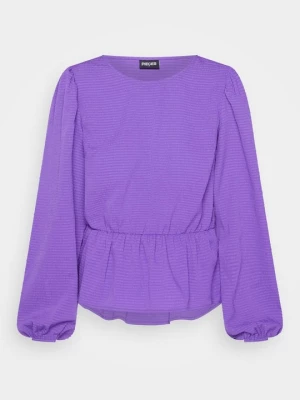 Obrázek produktu Top s dlouhým rukávem Pieces fialová