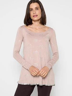 Obrázek produktu Top s dlouhým rukávem Sarah Pacini růžová