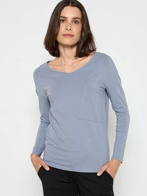 Obrázek produktu Top s dlouhým rukávem Sarah Pacini světle modrá