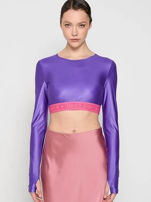 Obrázek produktu Top s dlouhým rukávem Versace Jeans Couture fialová