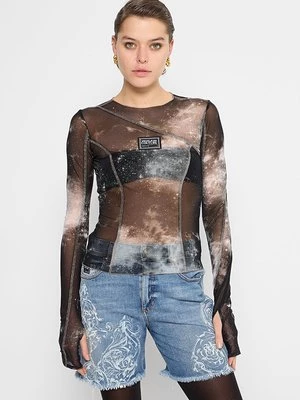 Obrázek produktu Top s dlouhým rukávem Versace Jeans Couture hnědá