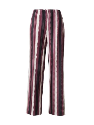 Obrázek produktu TOPSHOP Kalhoty  burgundská červeň / černá / bílá
