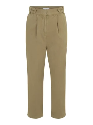 Obrázek produktu TOPSHOP Petite Kalhoty se sklady v pase  khaki