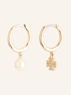 Obrázek produktu Tory Burch Creolen Kira zlatá / bílá