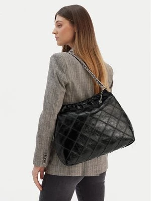Obrázek produktu Tory Burch Kabelka Fleming Soft Distressed Hobo Bag 165170 Černá