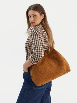 Obrázek produktu Tory Burch Kabelka Fleming Suede 166064 Hnědá