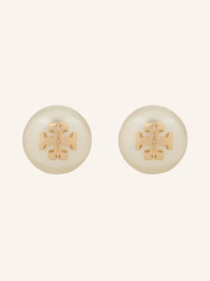 Obrázek produktu Tory Burch Náušnice Moondance bílá / zlatá
