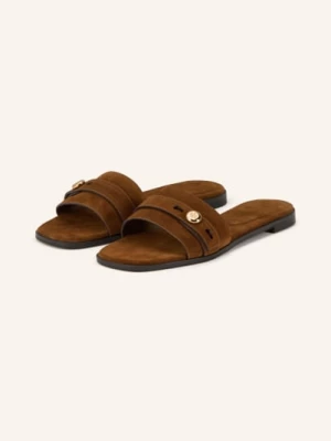 Obrázek produktu Tory Burch Pantofle Romy koňaková
