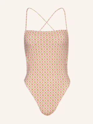 Obrázek produktu Tory Burch Plavky režná / světle fialová / světle zelená