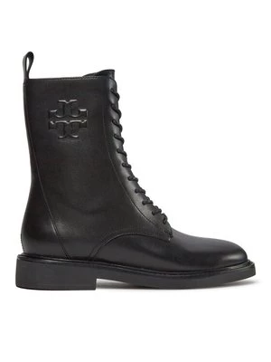 Obrázek produktu Tory Burch Polokozačky Double T Combat Boot 154336 Černá