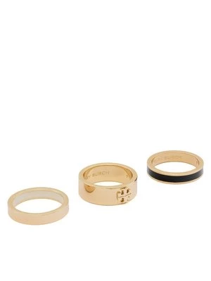 Obrázek produktu Tory Burch Prstýnek Enamel Ring Set 184445 Černá