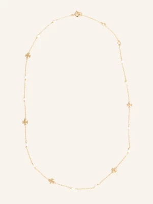 Obrázek produktu Tory Burch Řetízek Kira Pearl zlatá / bílá