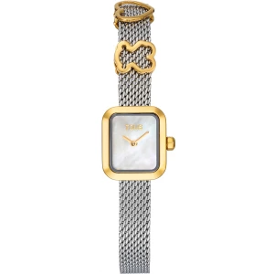 Obrázek produktu Tous - Analogové Hodinky S Náramkem Z Oceli A Motivem Z Oceli Zlaté Barvy A Perleťovým Ciferníkem Tous Icon Time Charms -