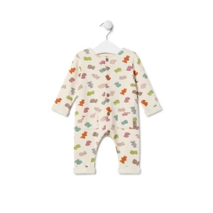 Obrázek produktu Tous - Baby Playsuit With Multicoloured Bears In Ecru -