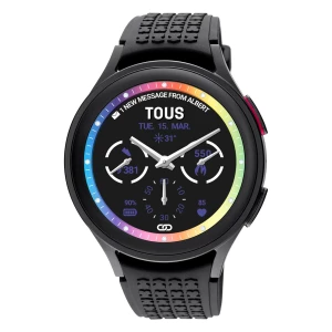 Obrázek produktu Tous - Black Titanium Galaxy Watch 5 Pro X Tous Smartwatch Samsung Galaxy Watch 5 X Tous With Black Silicone Band -