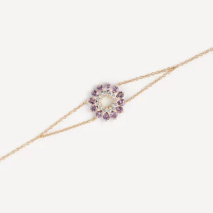 Obrázek produktu Tous - Bracelet In Gold With Diamonds And Amethyst Tous Atelier -