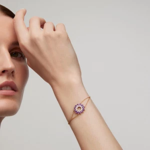 Obrázek produktu Tous - Bracelet In Gold With Diamonds And Amethyst Tous Atelier -