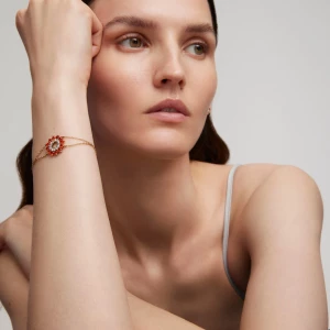 Obrázek produktu Tous - Bracelet In Gold With Diamonds And Opals In The Shape Of A Flame Tous Atelier -