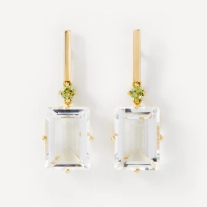 Obrázek produktu Tous - Earrings In Gold With Peridot And Rock Crystal Tous Atelier -