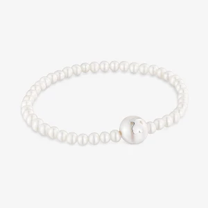 Obrázek produktu Tous - Elastický Náramek Ze Stříbra A Uměle Vypěstovaných Perel Tous Icon Pearl -
