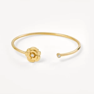 Obrázek produktu Tous - Gold Bangle With Diamonds Tous Atelier -
