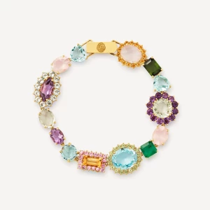 Obrázek produktu Tous - Gold Bracelet With Gemstones Tous Atelier -
