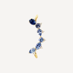 Obrázek produktu Tous - Gold Earcuff With Tanzanite, Iolite And Diamonds Tous Atelier -