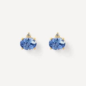 Obrázek produktu Tous - Gold Earrings With Tanzanite And Diamonds Tous Atelier -