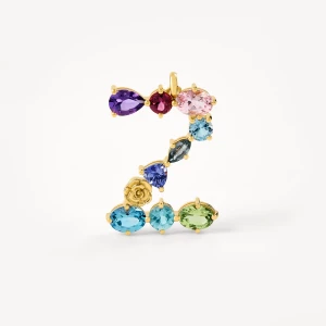 Obrázek produktu Tous - Gold Letter Z Pendant With Gemstones Tous Atelier -