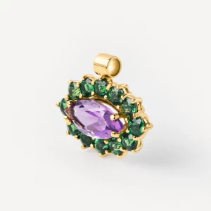 Obrázek produktu Tous - Gold Pendant With Amethyst And Chrome Diopside Tous Atelier -