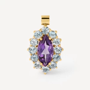 Obrázek produktu Tous - Gold Pendant With Amethyst And Topaz Tous Atelier -