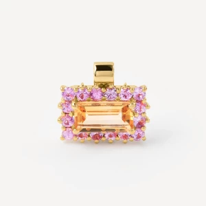 Obrázek produktu Tous - Gold Pendant With Citrine And Pink Sapphire Tous Atelier -