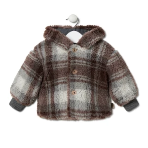 Obrázek produktu Tous - Hooded Coat In Black Brown -