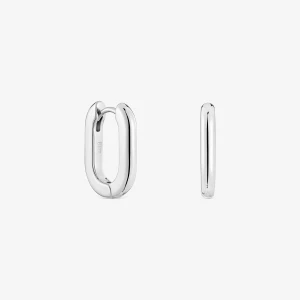 Obrázek produktu Tous - Krátké Kruhové Náušnice O Délce 18,2 Mm Ze Stříbra Tous Basics -