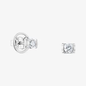 Obrázek produktu Tous - Krátké Platinové Náušnice S Laboratorně Vytvořenými Diamanty O Hmotnosti 0,50 Karátu Tous Sweet Diamonds Lgd -