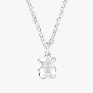 Obrázek produktu Tous - Krátký Stříbrný Náhrdelník S Medvídkem Icon Metal -