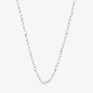 Obrázek produktu Tous - Krátký Stříbrný Náhrdelník S Motivy Bold Motif -