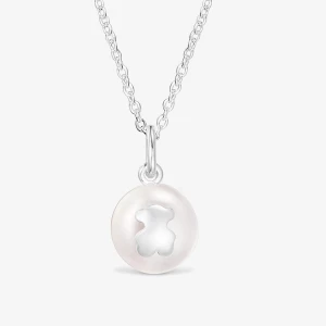 Obrázek produktu Tous - Krátký Stříbrný Náhrdelník S Uměle Vypěstovanou Sladkovodní Perlou O Velikosti 10,5 Mm Tous Icon Pearl -