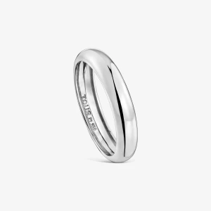 Obrázek produktu Tous - Lehký Snubní Prsten Z Platiny 3,8 Mm Tous Alianzas Velikost