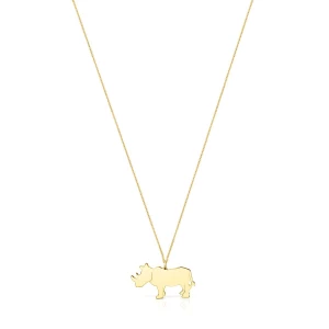 Obrázek produktu Tous - Long 18K Gold Vermeil Save Rhinoceros Necklace -