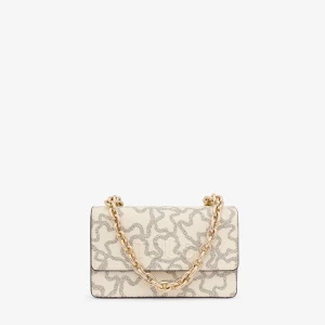 Obrázek produktu Tous - Malá Béžová Crossbody Kabelka Kaos Icon Se Zapínáním Na Magnet -